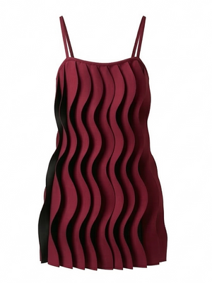 Vestido Vinho Sau