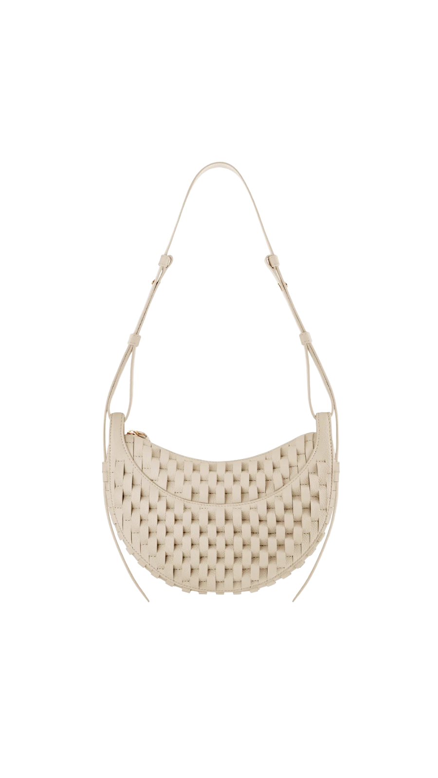 BOLSA POLÈNE NÚMERO DIX EDITION ONDA ECRU