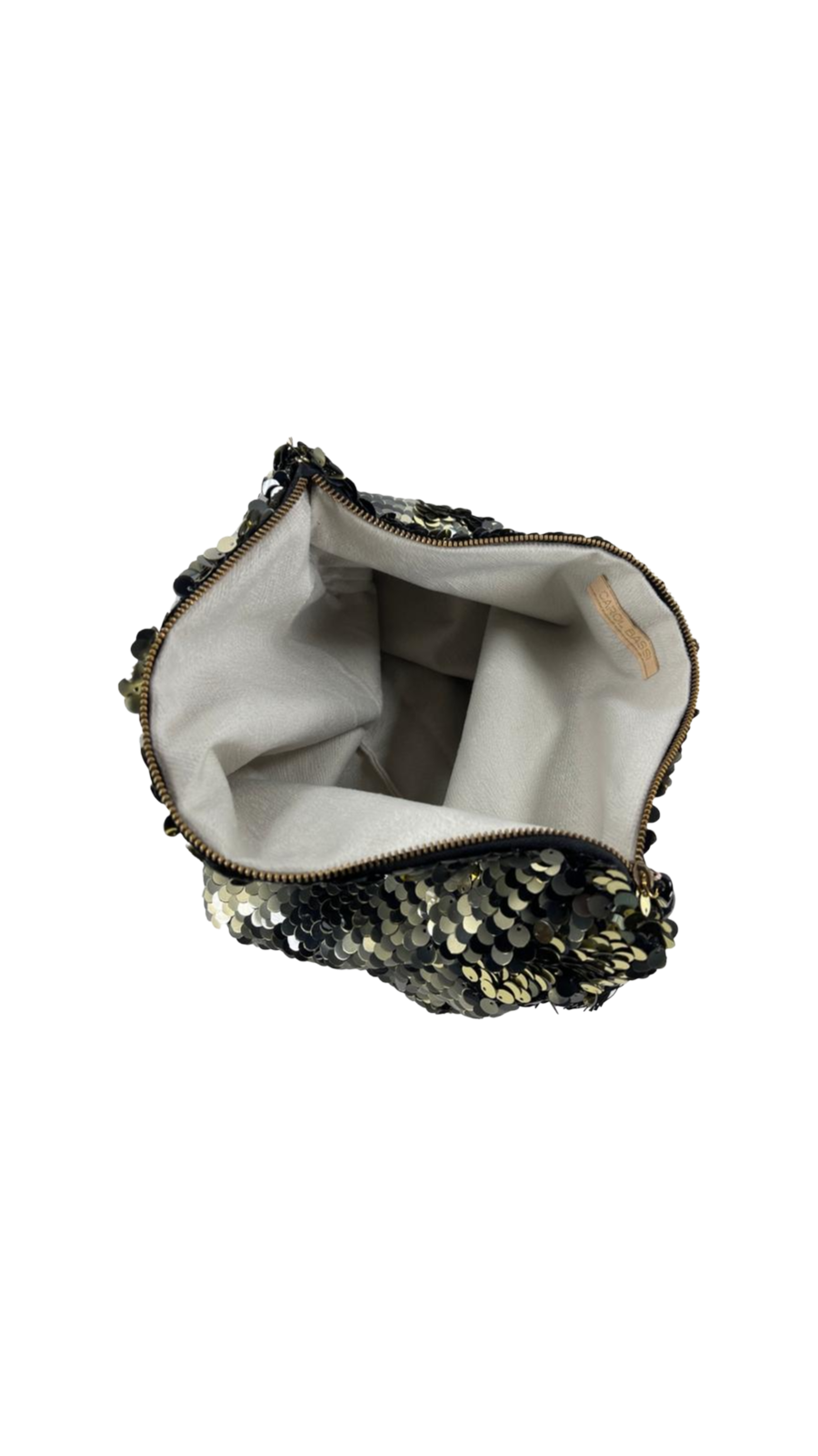 BOLSA CLUTCH PAETE CAROL BASSI