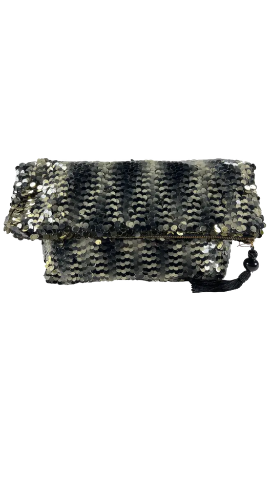 BOLSA CLUTCH PAETE CAROL BASSI