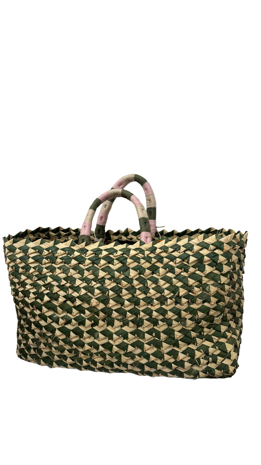 BOLSA PALHA DE MÃO NANNACAY