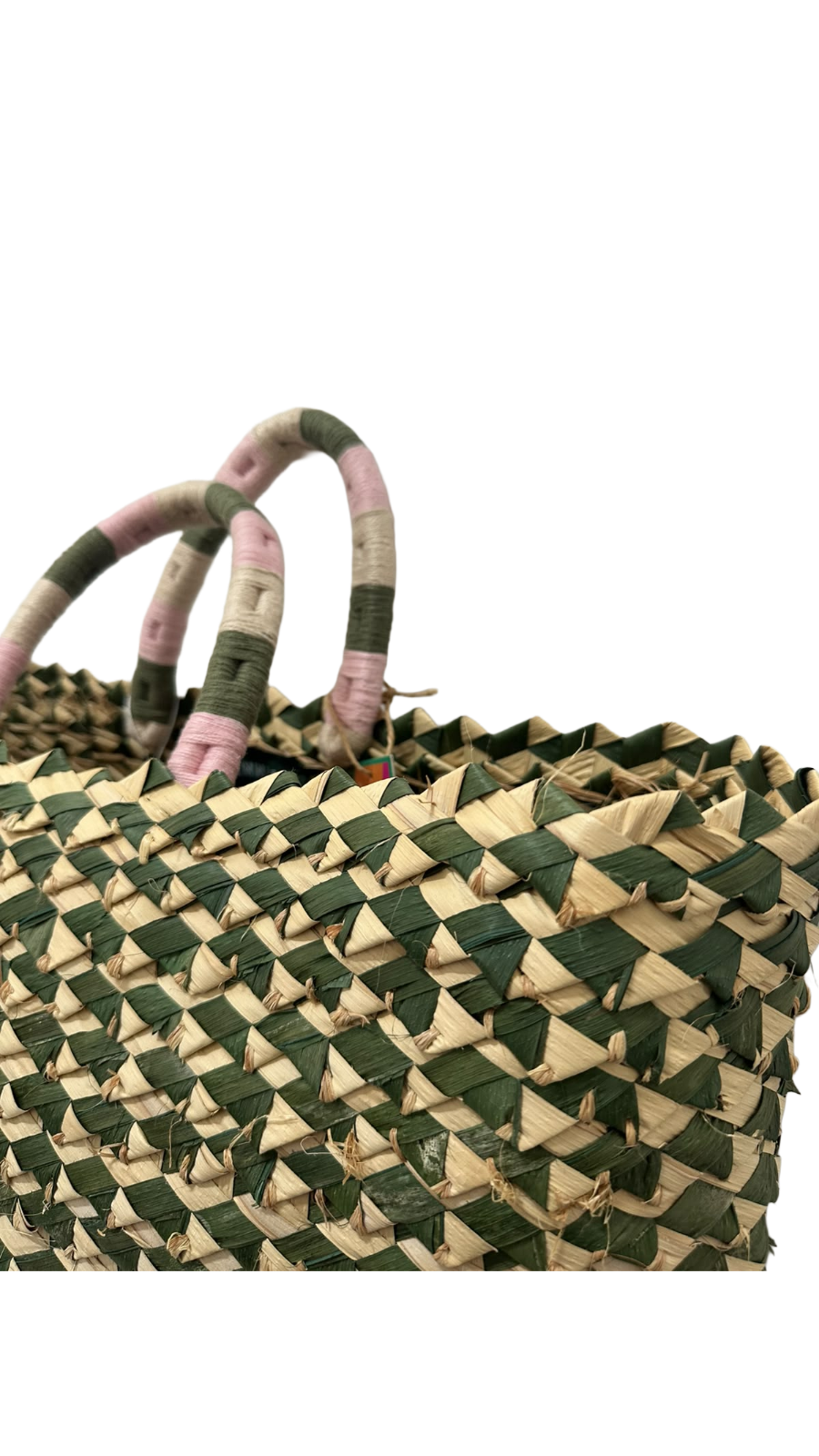 BOLSA PALHA DE MÃO NANNACAY
