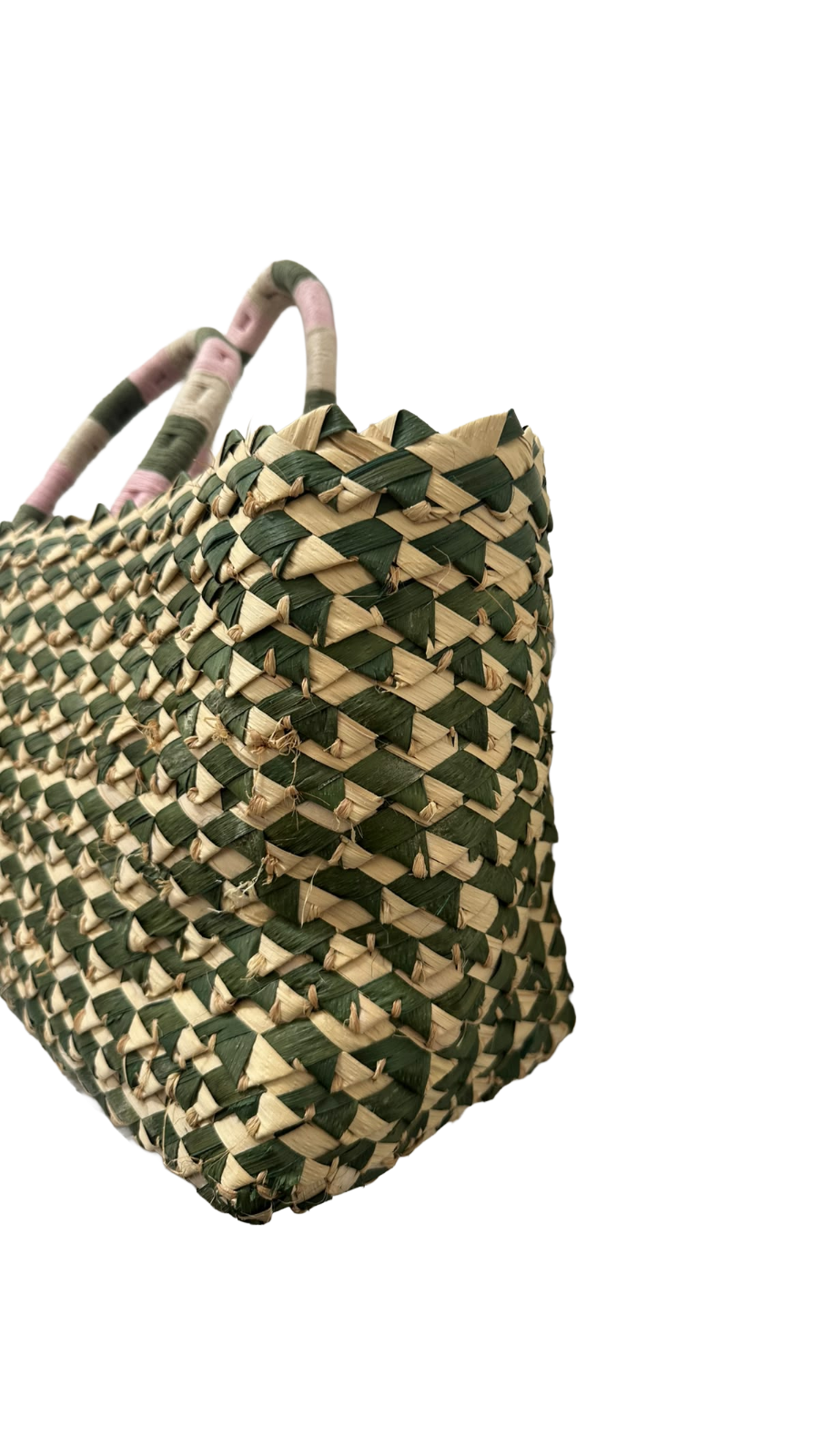 BOLSA PALHA DE MÃO NANNACAY