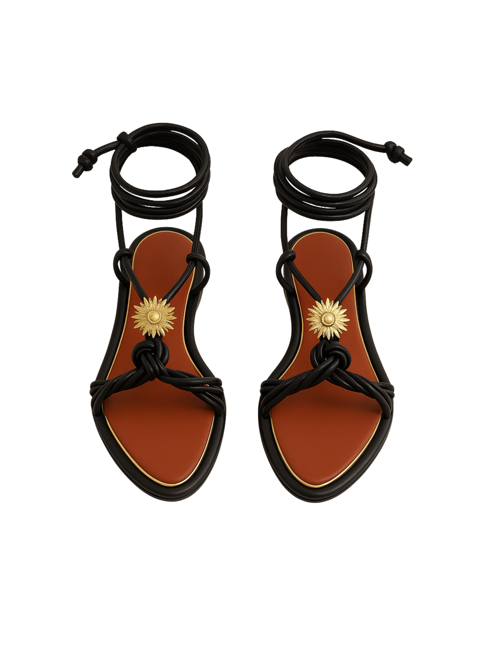 Sandália Preta Cris Barros