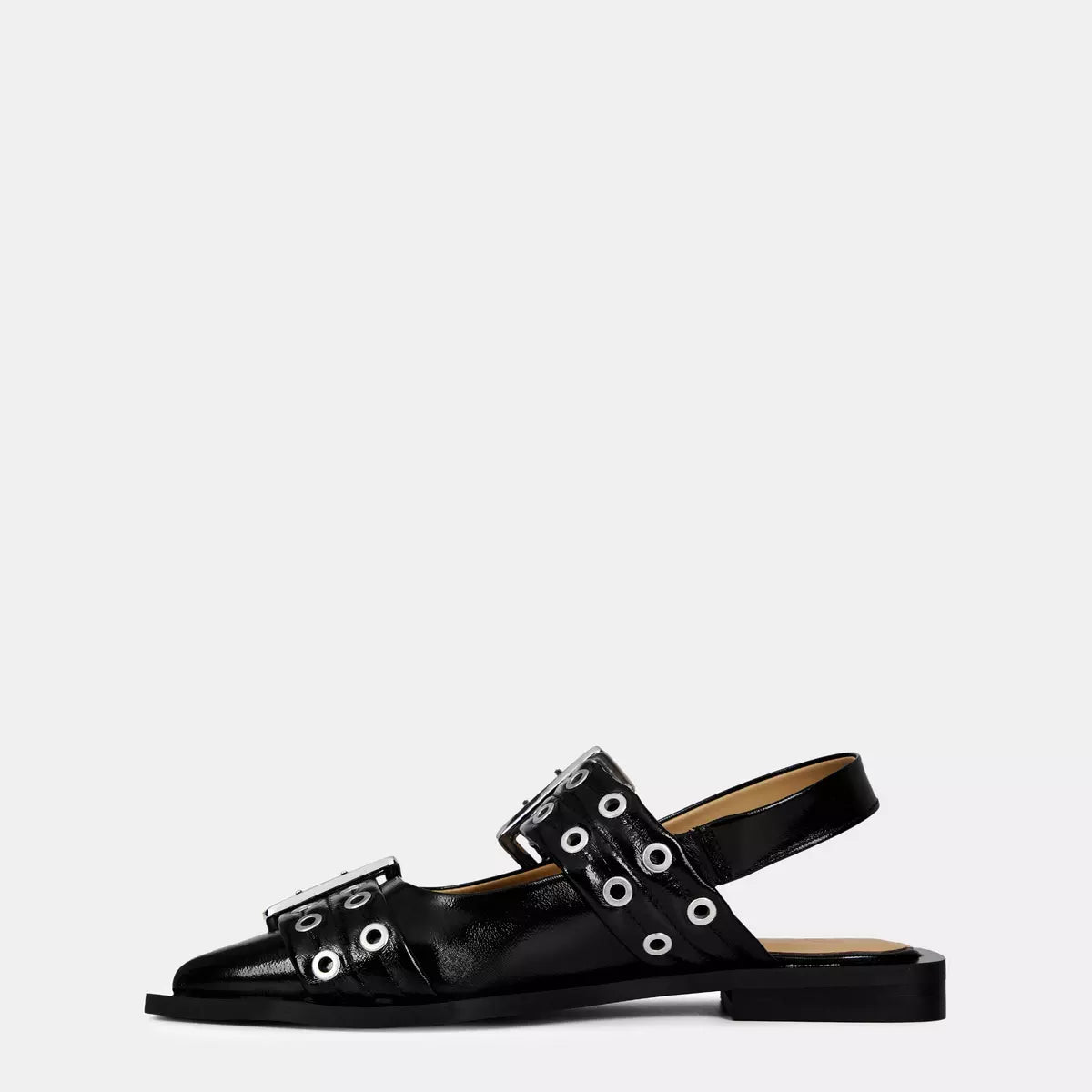 Sapato Preto Ganni