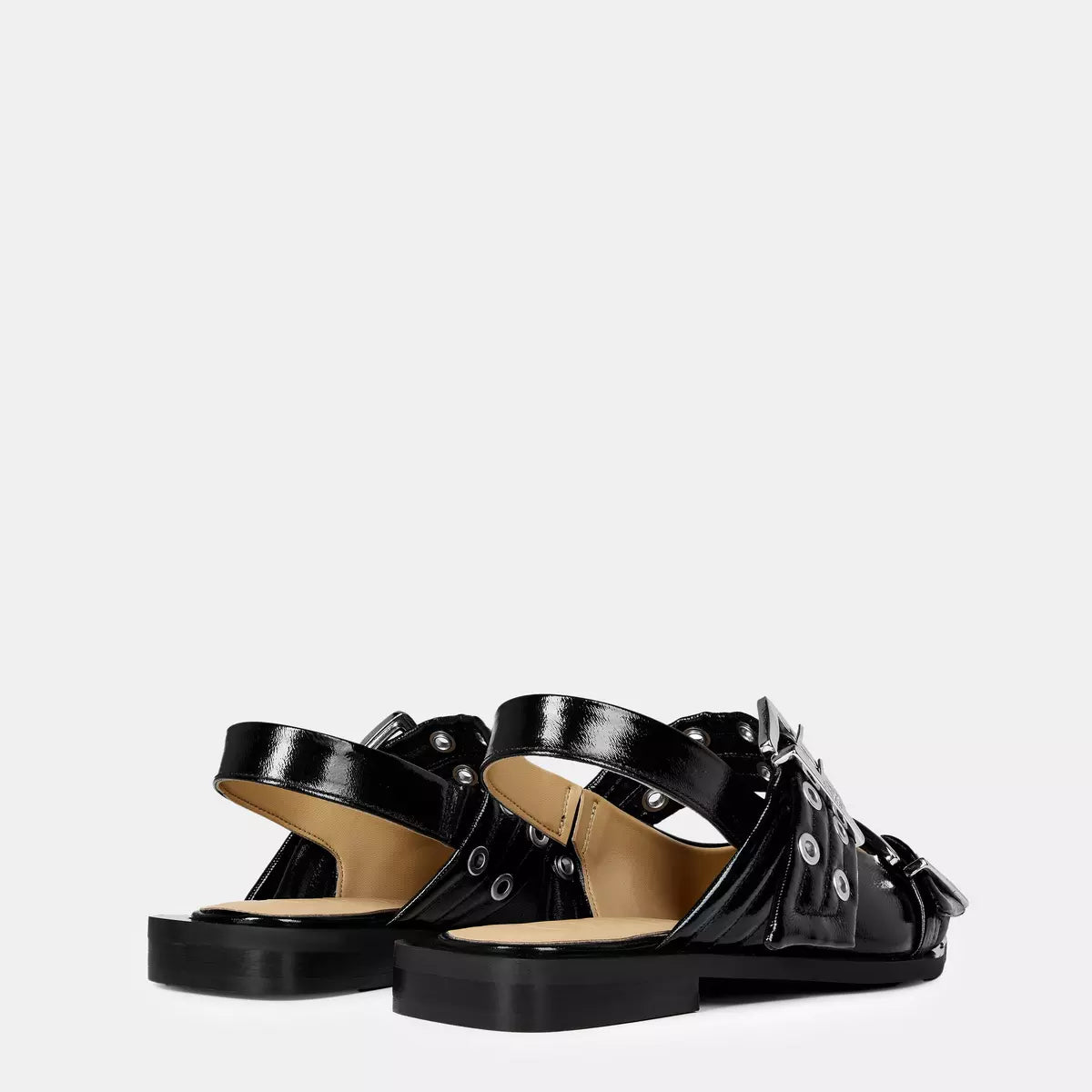 Sapato Preto Ganni