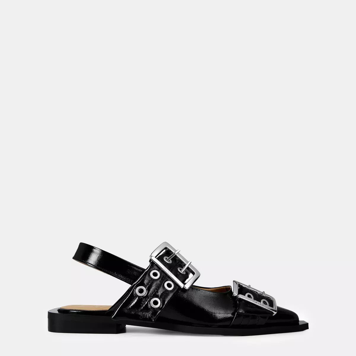 Sapato Preto Ganni